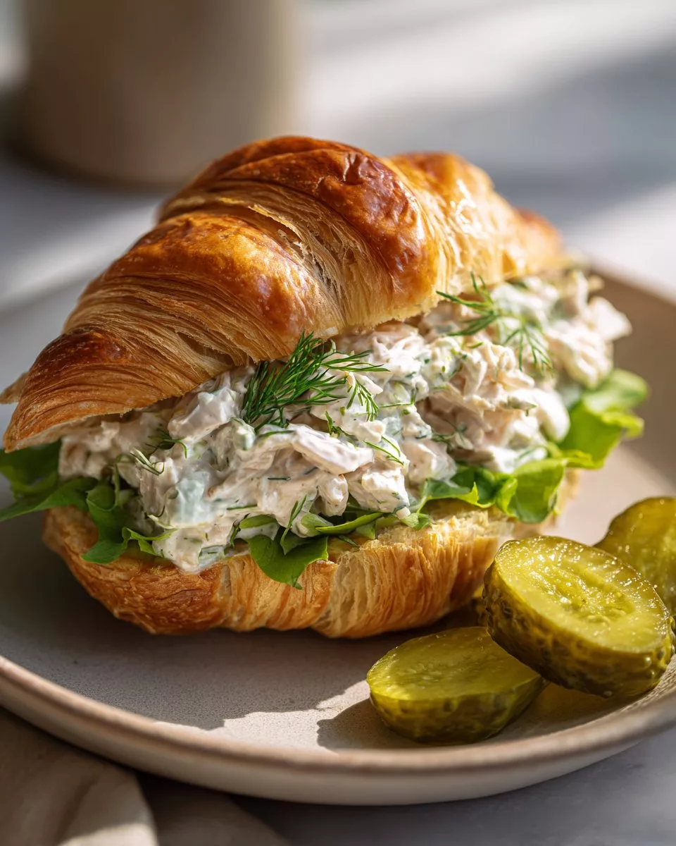 Flavored Dill Pickle Chicken Salad