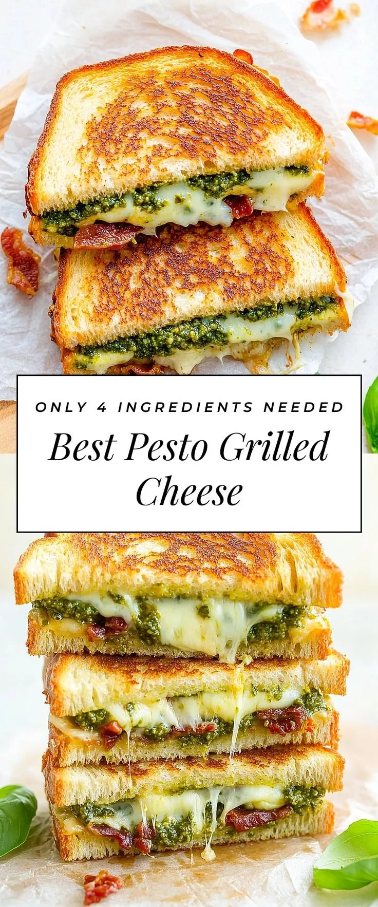 Pesto Grilled Cheese