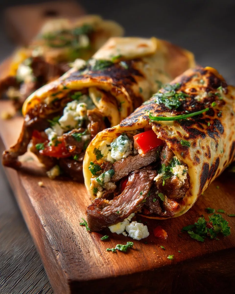 Delicious Keto Philly Cheesesteak Roll Ups