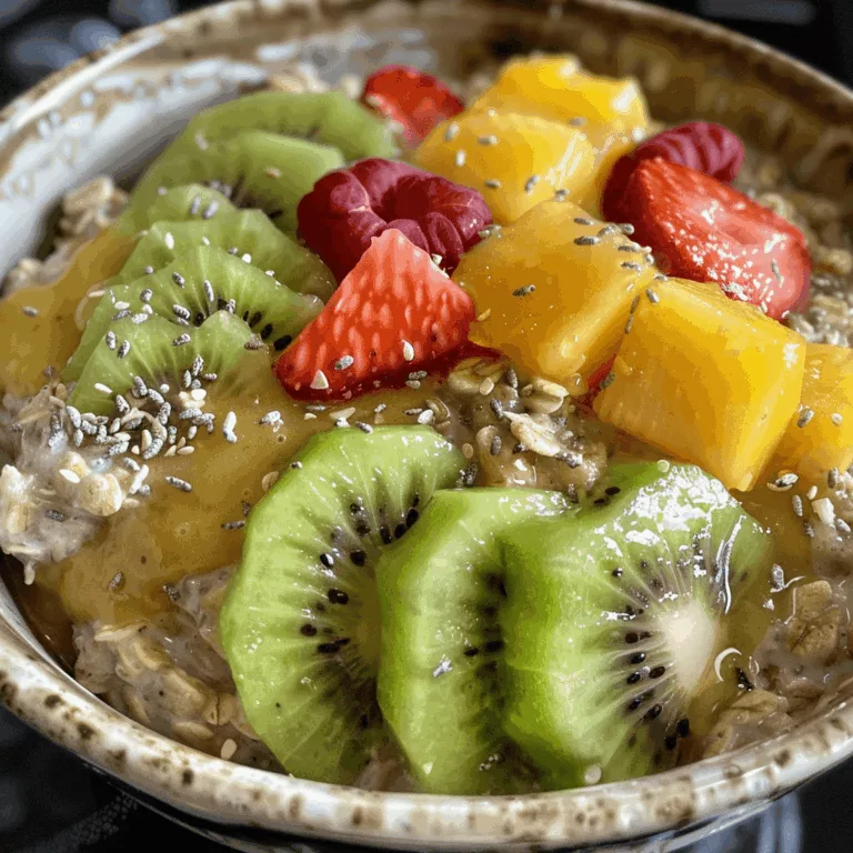 High Protein Overnight Oats Recipe