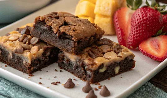 brookies recipe step-by-step, brookies with brownie mix, best brookies dessert, brookies recipe