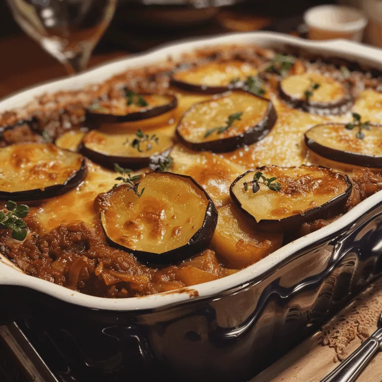 Greek moussaka