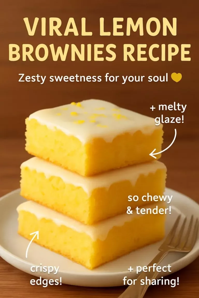 Delicious lemon brownies, or lemonies, freshly baked and ready to enjoy.
