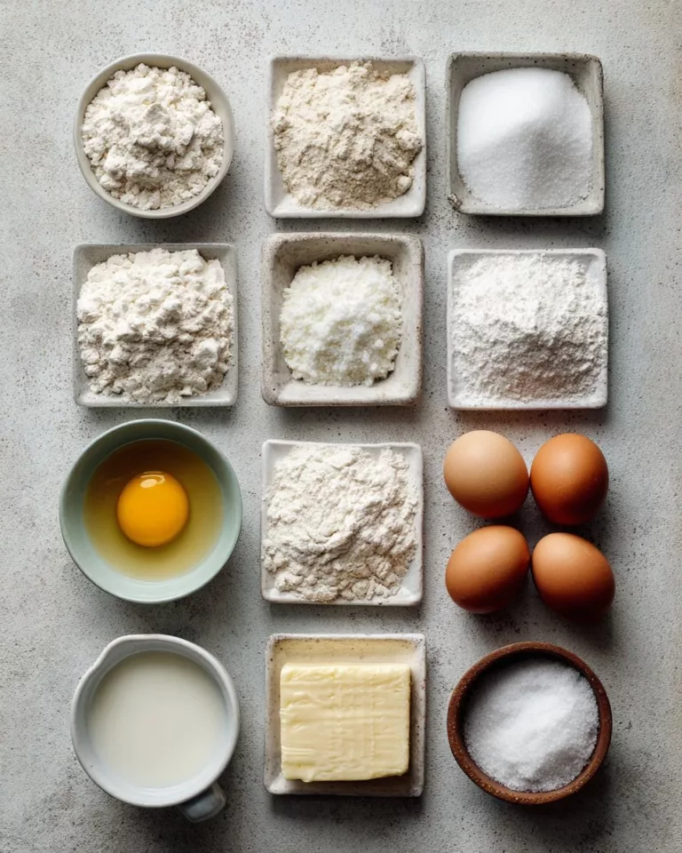 Deliciously fluffy Vanilla French Beignets dusted with powdered sugar