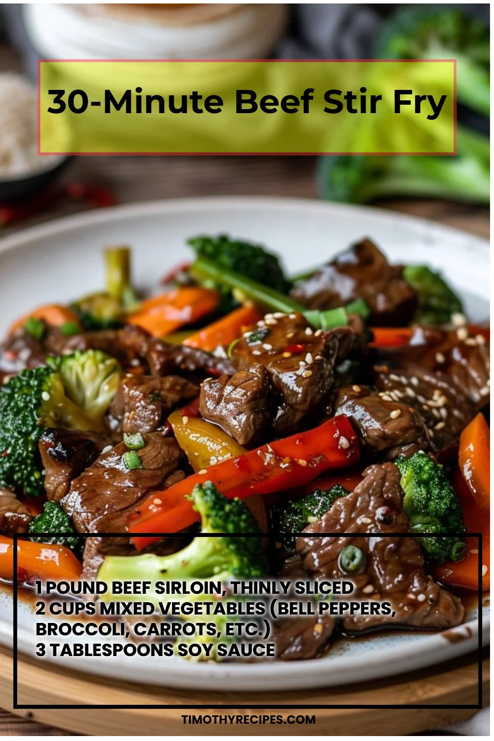 30-Minute Beef Stir Fry