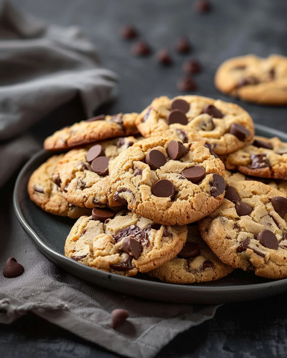 Bakery Style Chocolate Chip Cookies