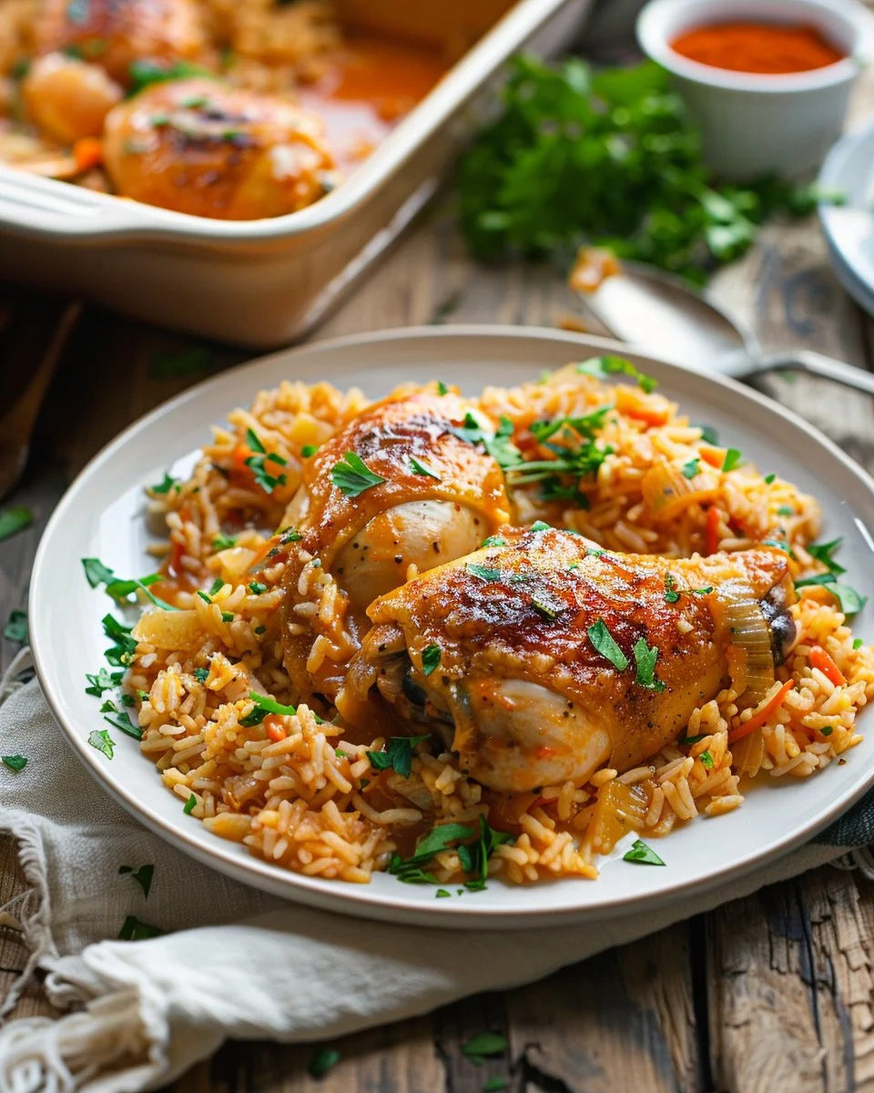 Best Smothered Chicken and Rice Recipe