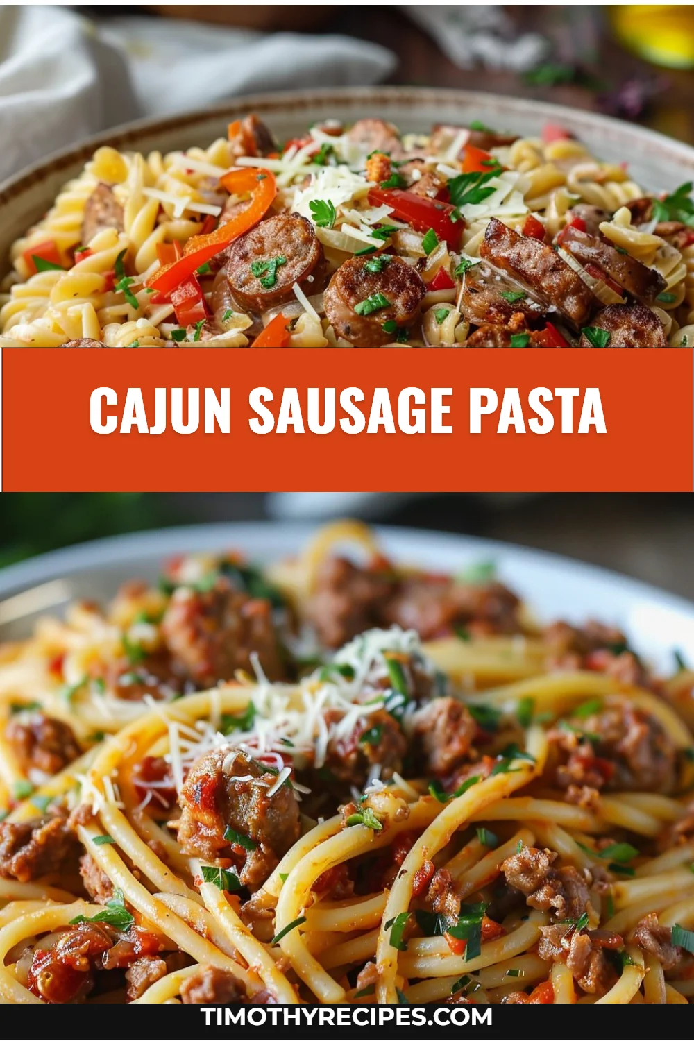 Cajun Sausage Pasta
