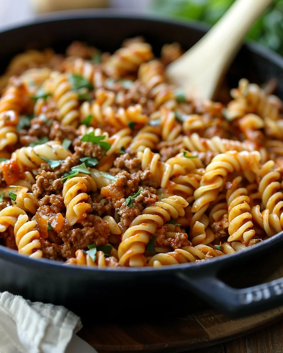 Creamy Rotel Pasta with Ground Beef for Cozy Weeknight Dinners