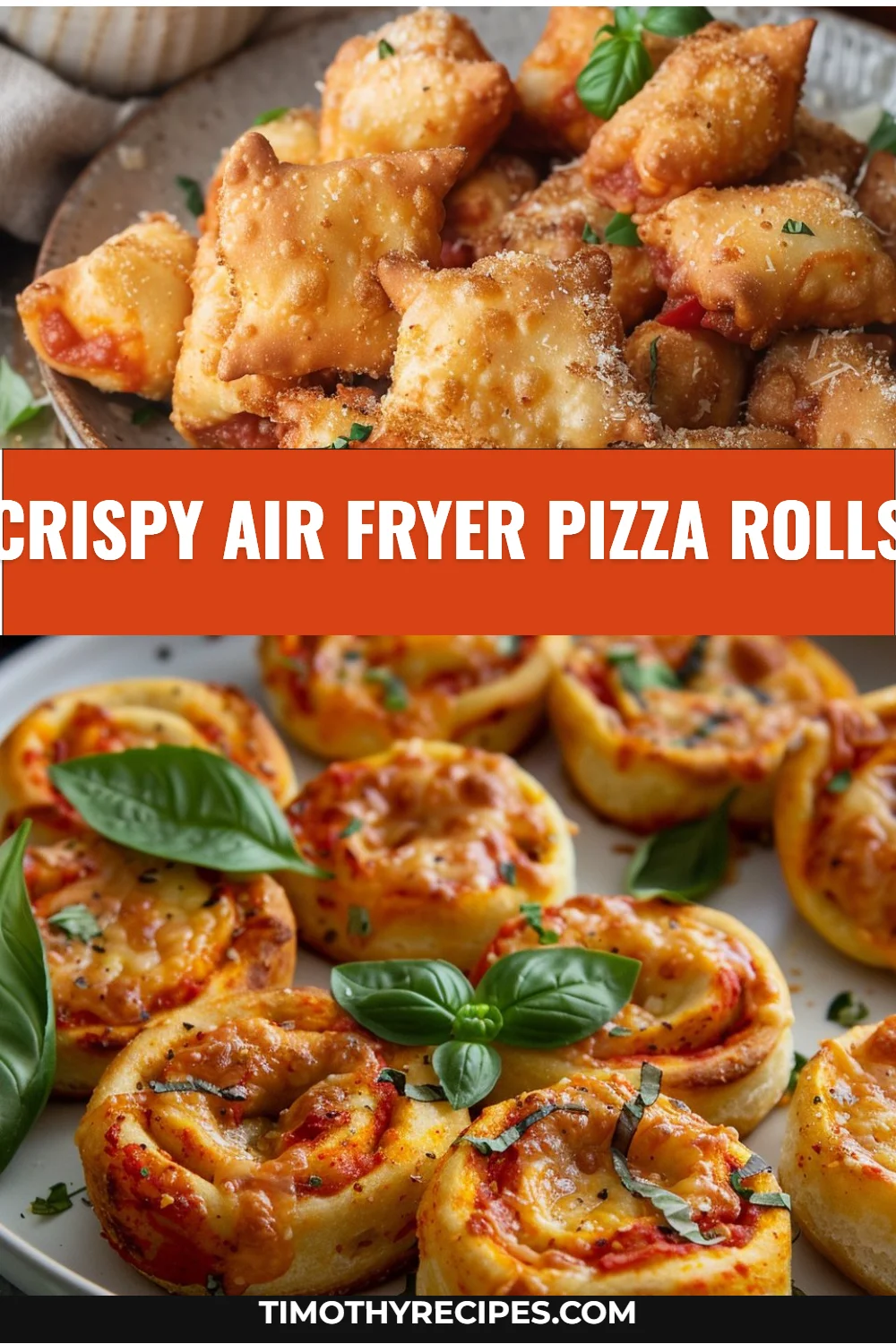 Crispy Air Fryer Pizza Rolls