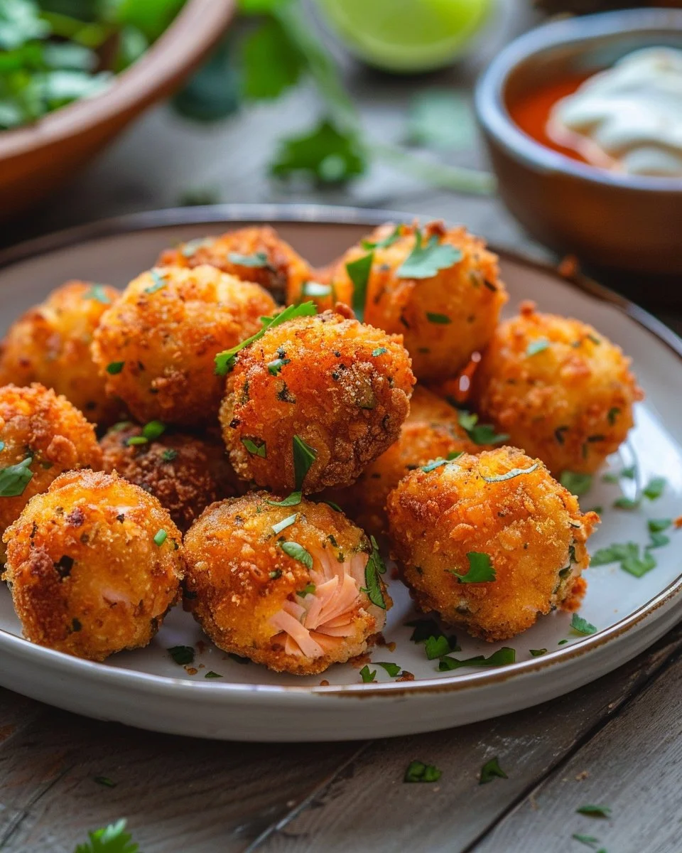Crispy Bang Bang Salmon Bites