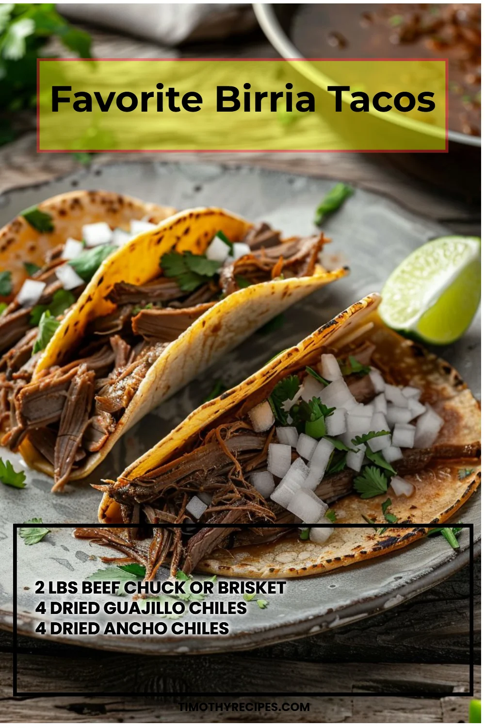 Favorite Birria Tacos