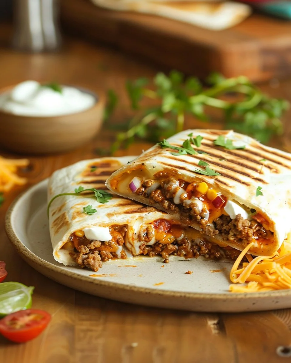 Irresistible Easy Grilled Cheese Burrito You’ll Crave Again