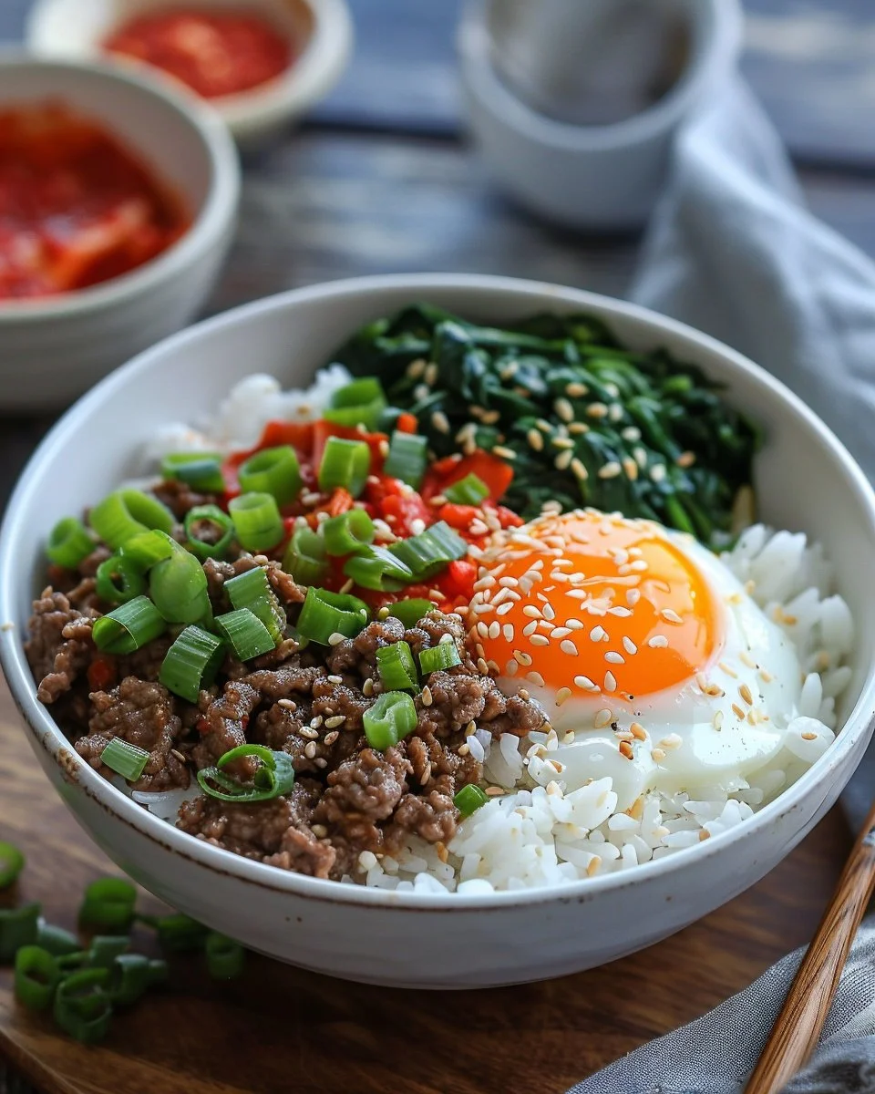 Korean Ground Beef Bowl