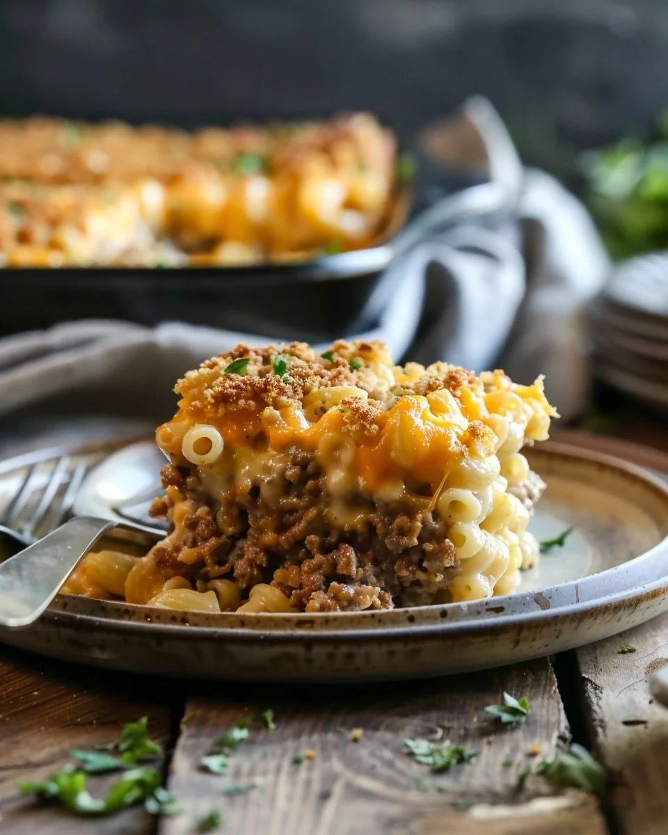 Mac and Cheese Meatloaf Casserole: The Ultimate Comfort Food Mashup