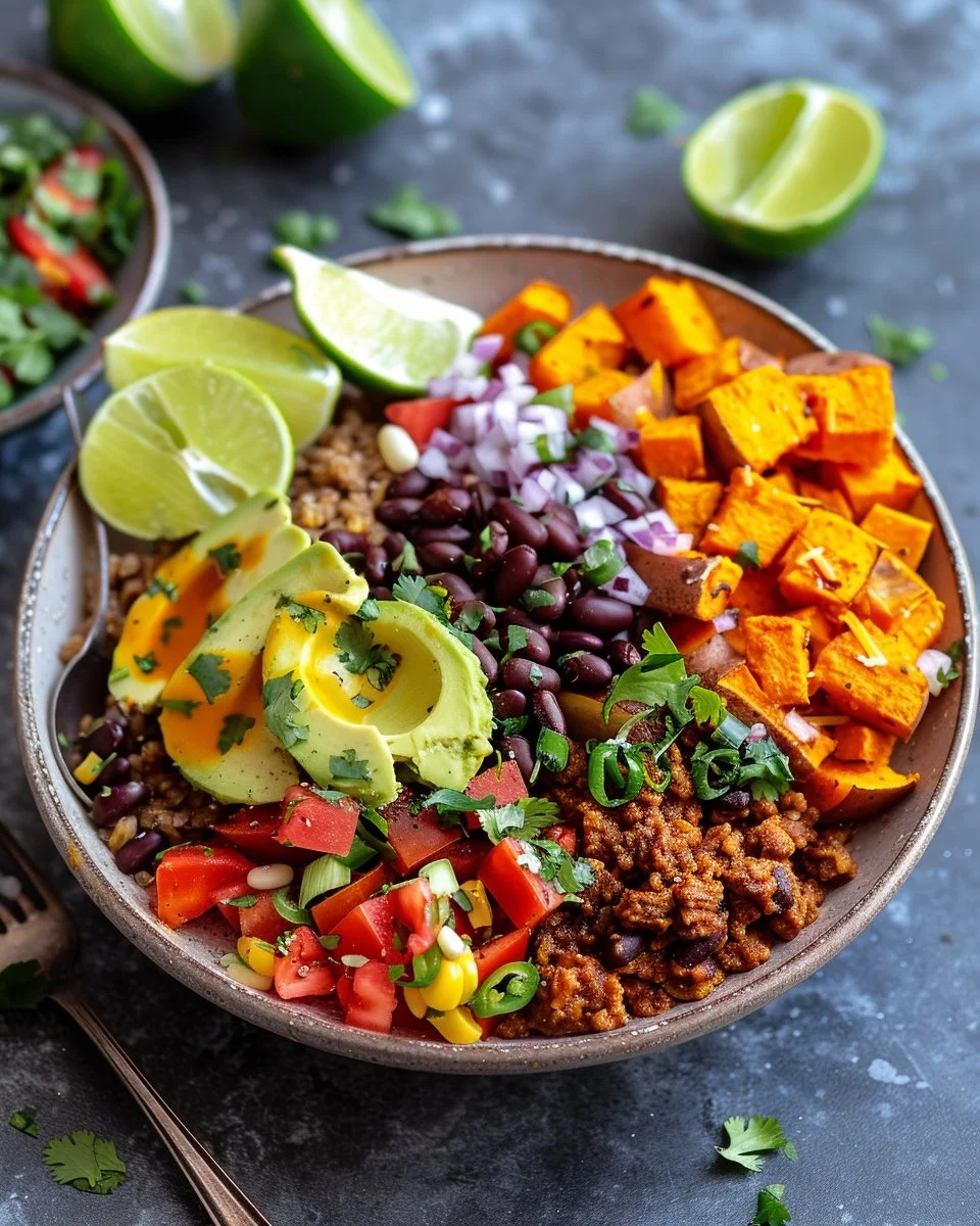 Sweet Potato Taco Bowl