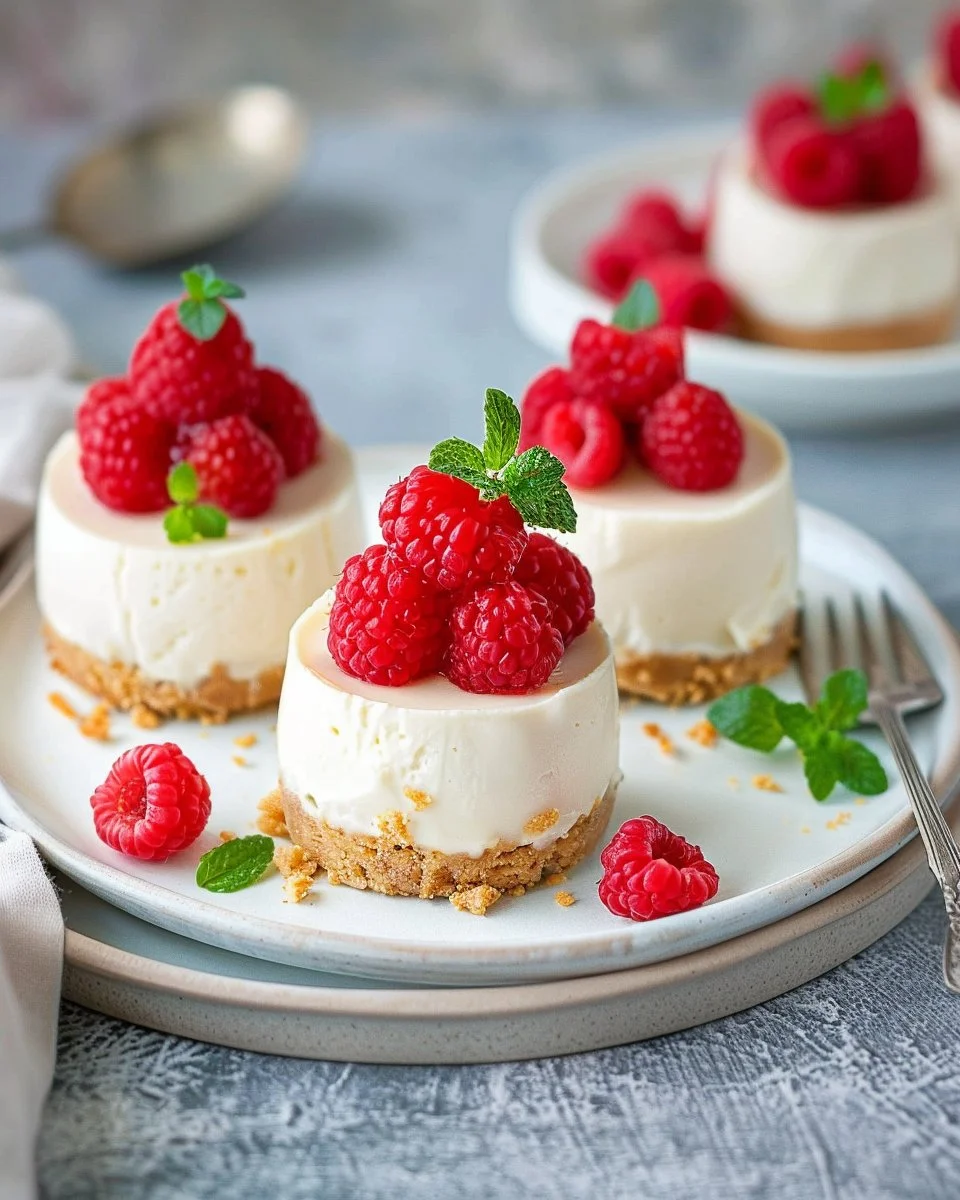 Vegan Mini Cheesecakes