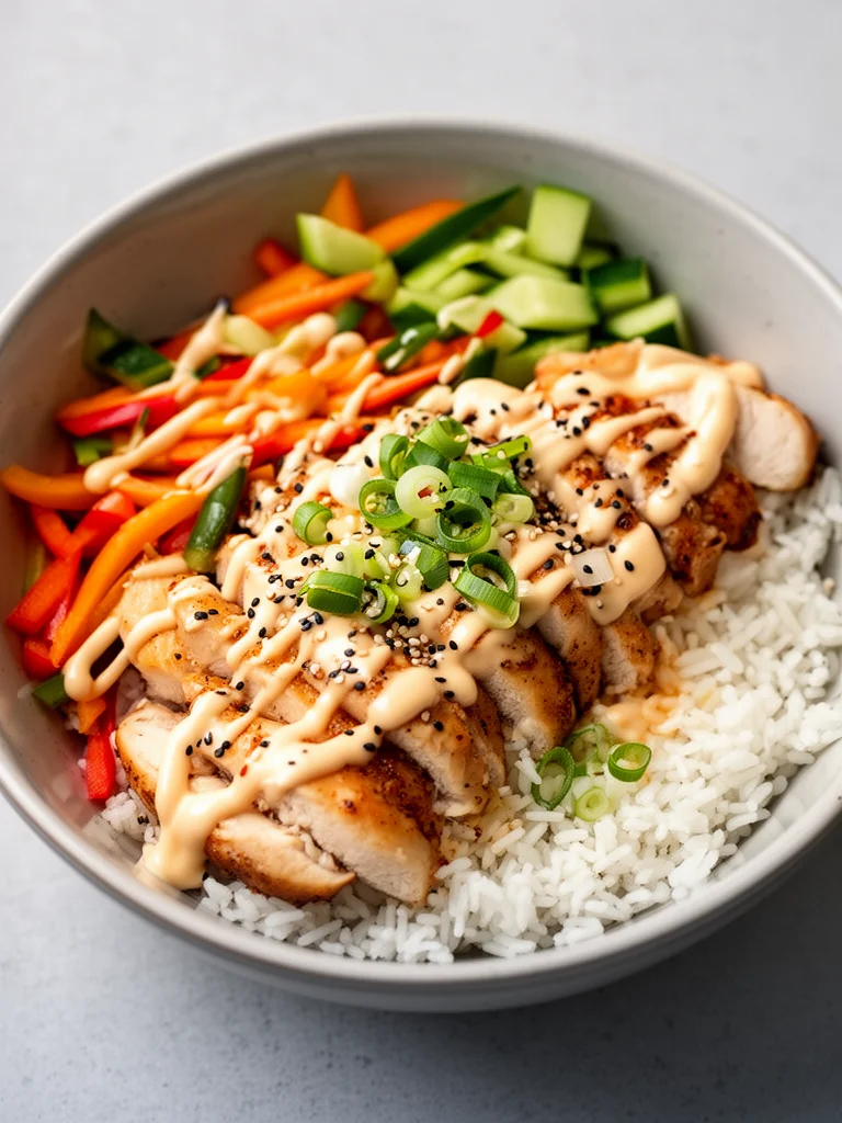 Bang Bang Chicken Bowl