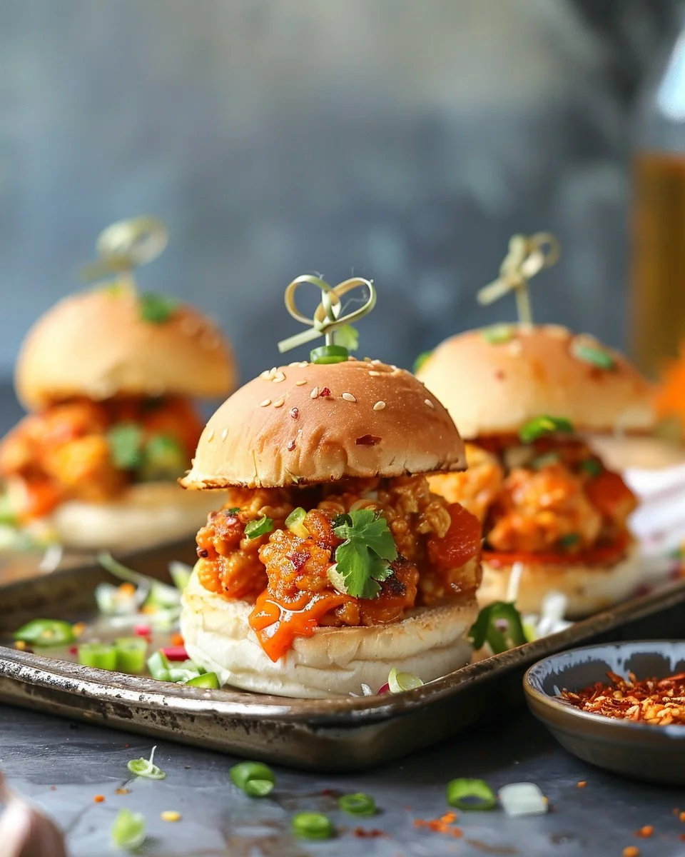 Bang Bang Chicken Sliders