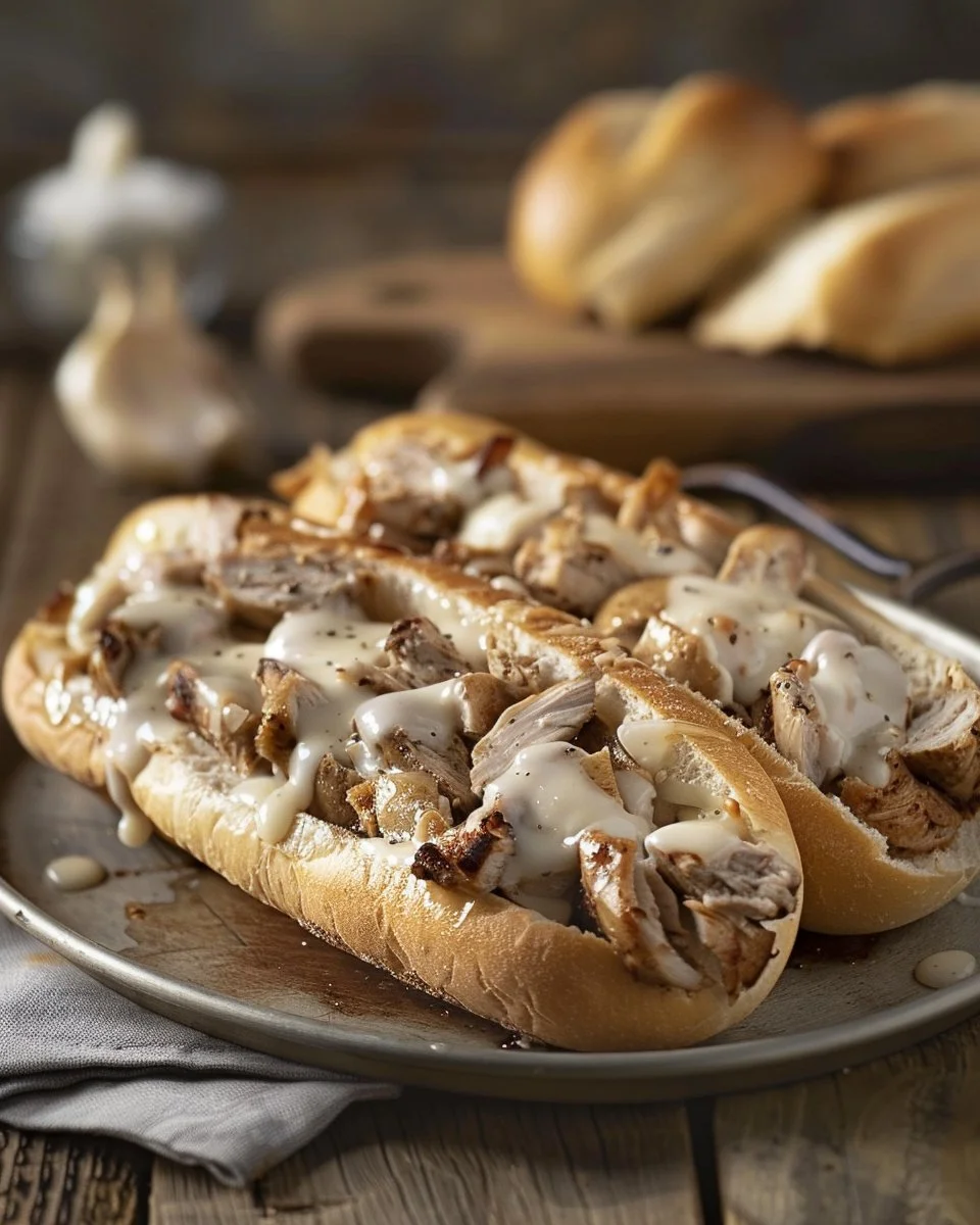 Chicken Philly Cheese Steaks