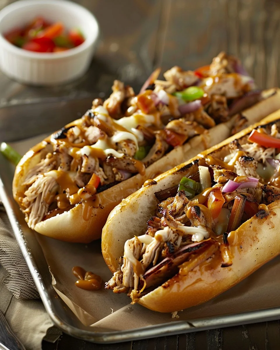 Chicken Philly Cheese Steaks