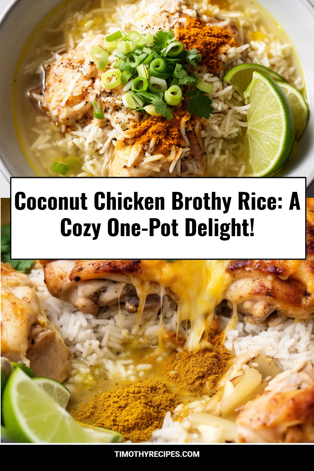 Coconut Chicken Brothy Rice: A Cozy One-Pot Delight!