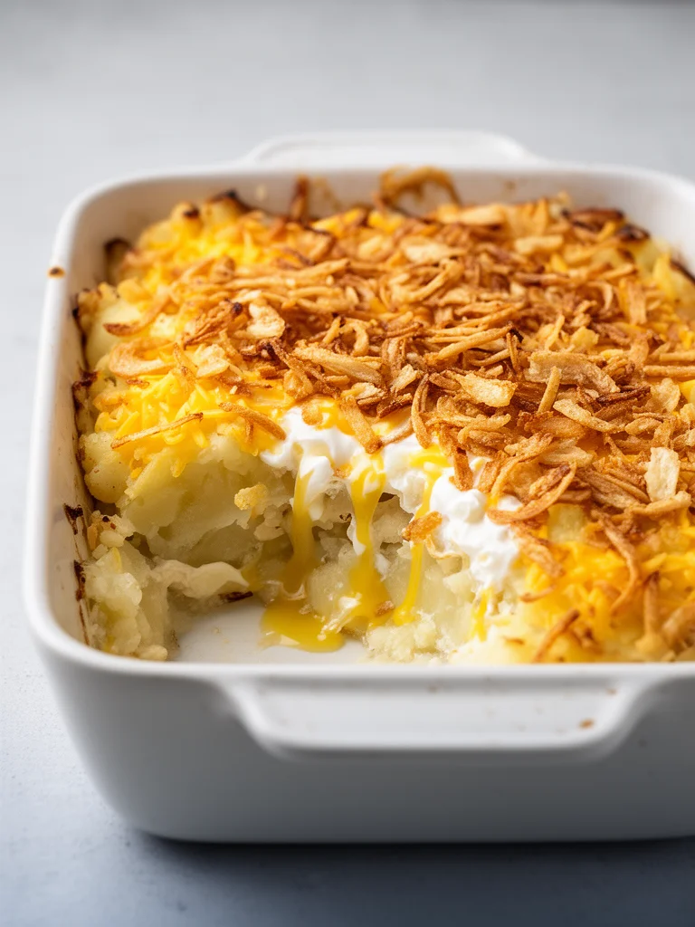 French Onion Funeral Potatoes