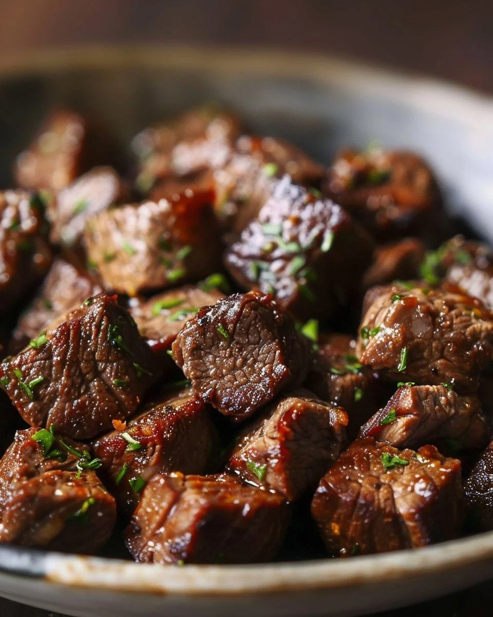 Garlic Butter Steak Bites