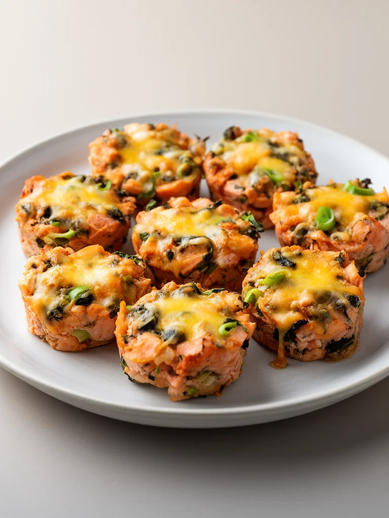 Salmon protein bites