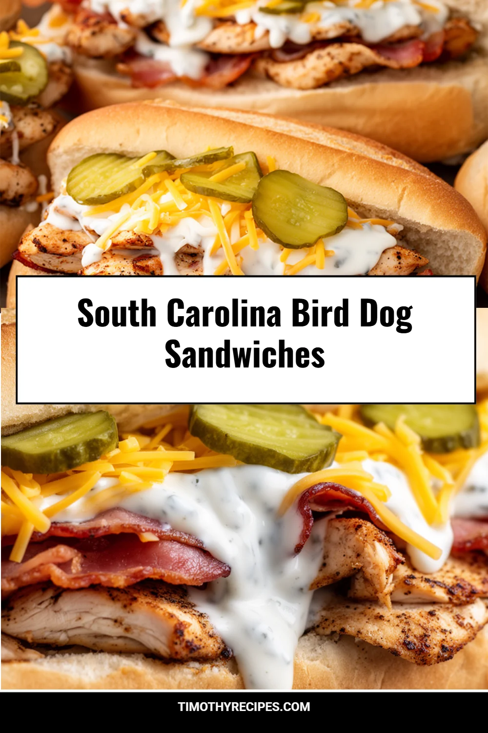 South Carolina Bird Dog Sandwiches