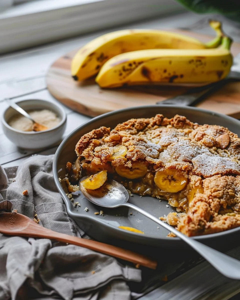 Southern Banana Cobbler