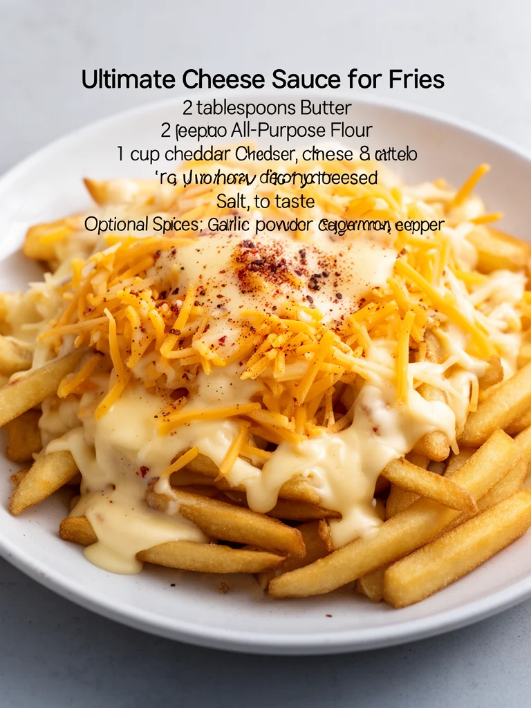 Ultimate Cheese Sauce for Fries